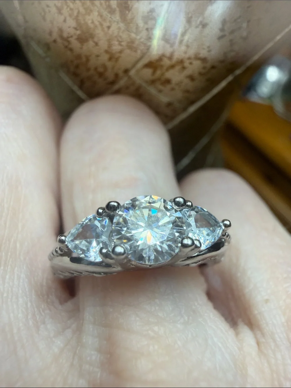 Moissanite gra certified